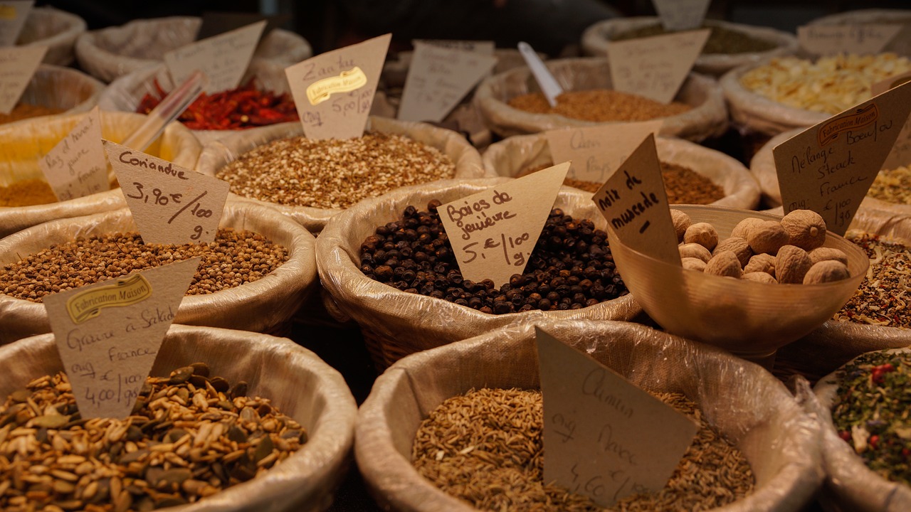 Spices Market Food Ingredient  - Taken / Pixabay